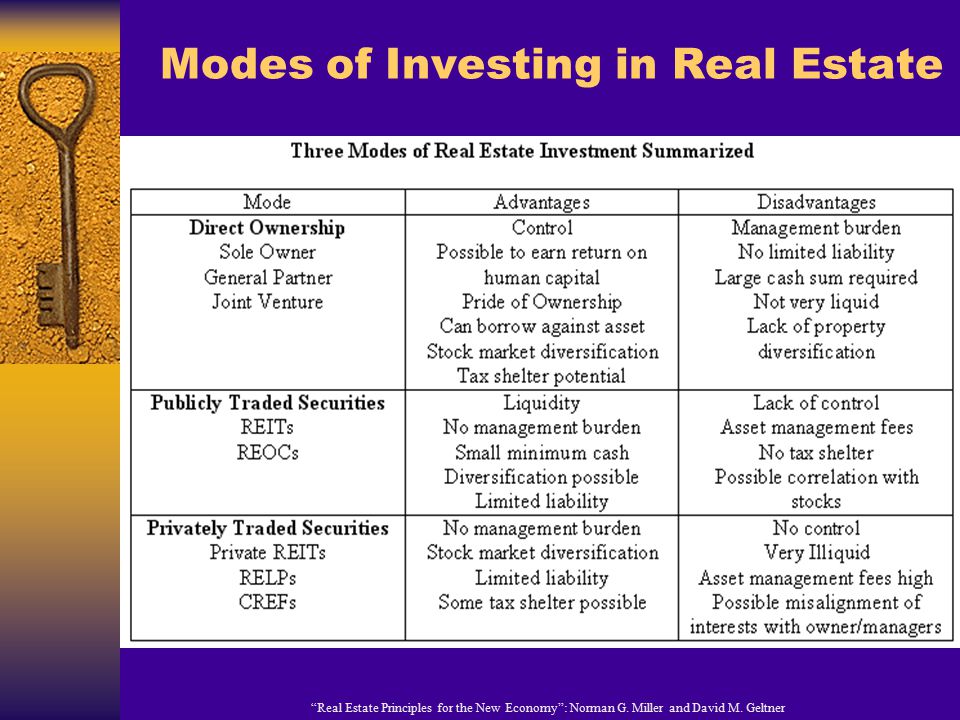 Real Estate Principles for the New Economy : Norman G.