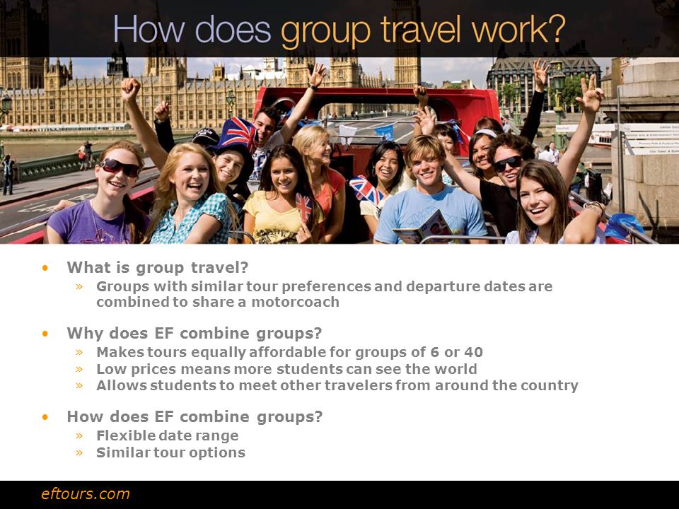 What is group travel.