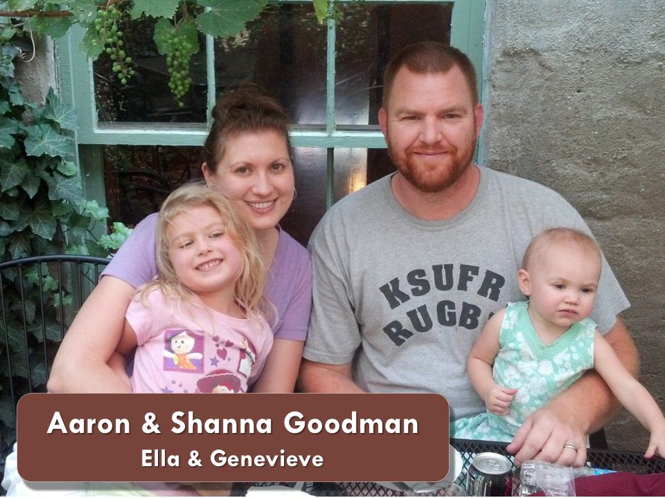 Aaron & Shanna Goodman Ella & Genevieve Aaron & Shanna Goodman Ella & Genevieve