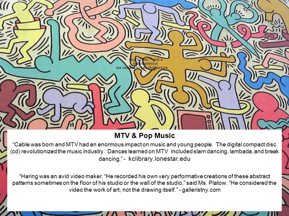 MTV & Pop Music Cable was born and MTV had an enormous impact on music and young people.