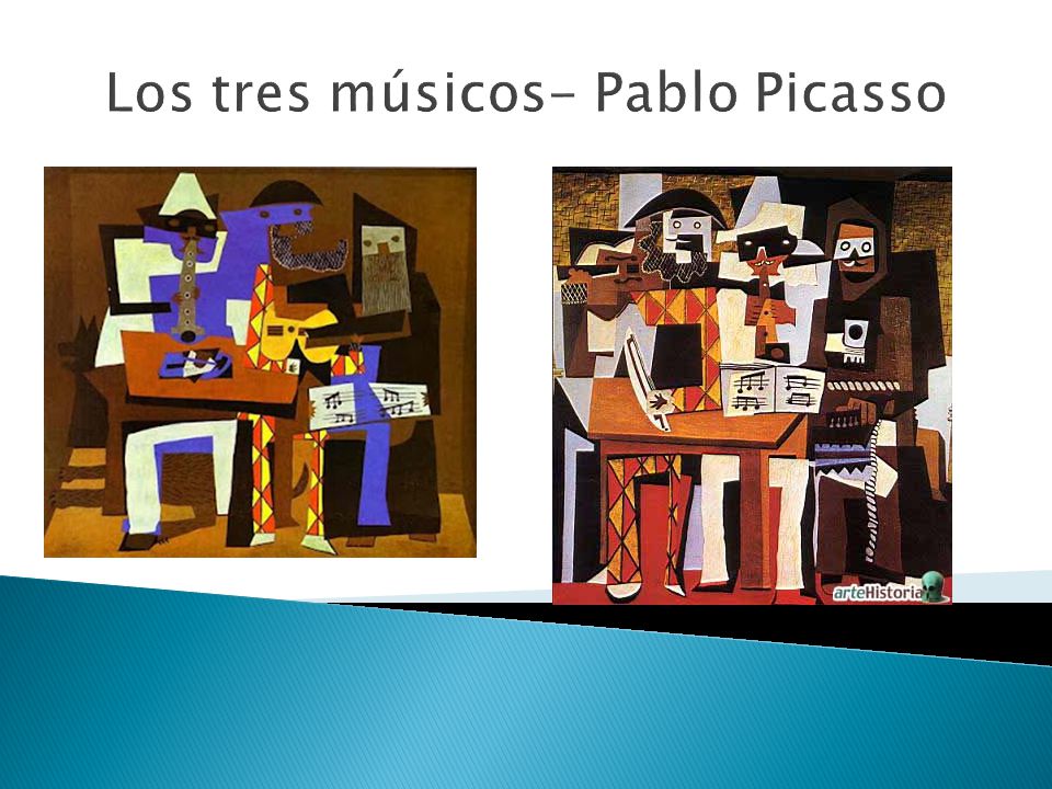 Los tres músicos- Pablo Picasso