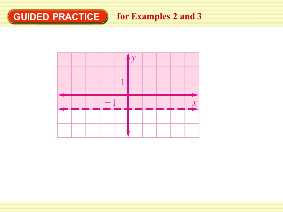 GUIDED PRACTICE for Examples 2 and 3