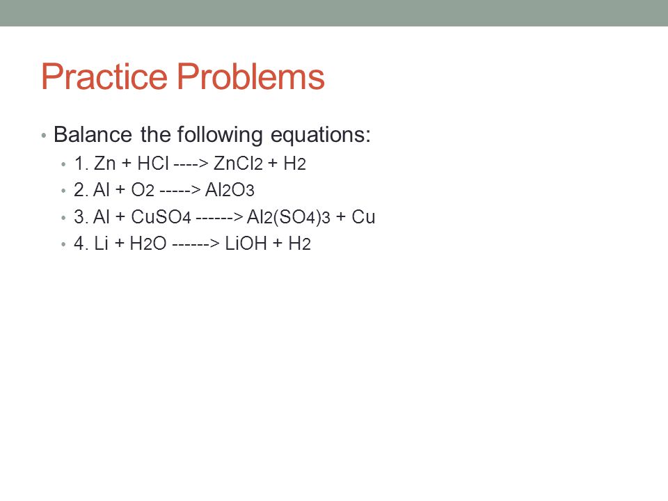 Zn Hcl Balanced Equation Talkchannels Chemical Reactions And Equations Chapter 9 Reaction A