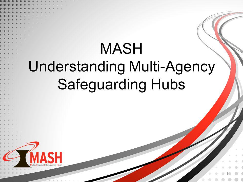 MASH Understanding Multi-Agency Safeguarding Hubs 1