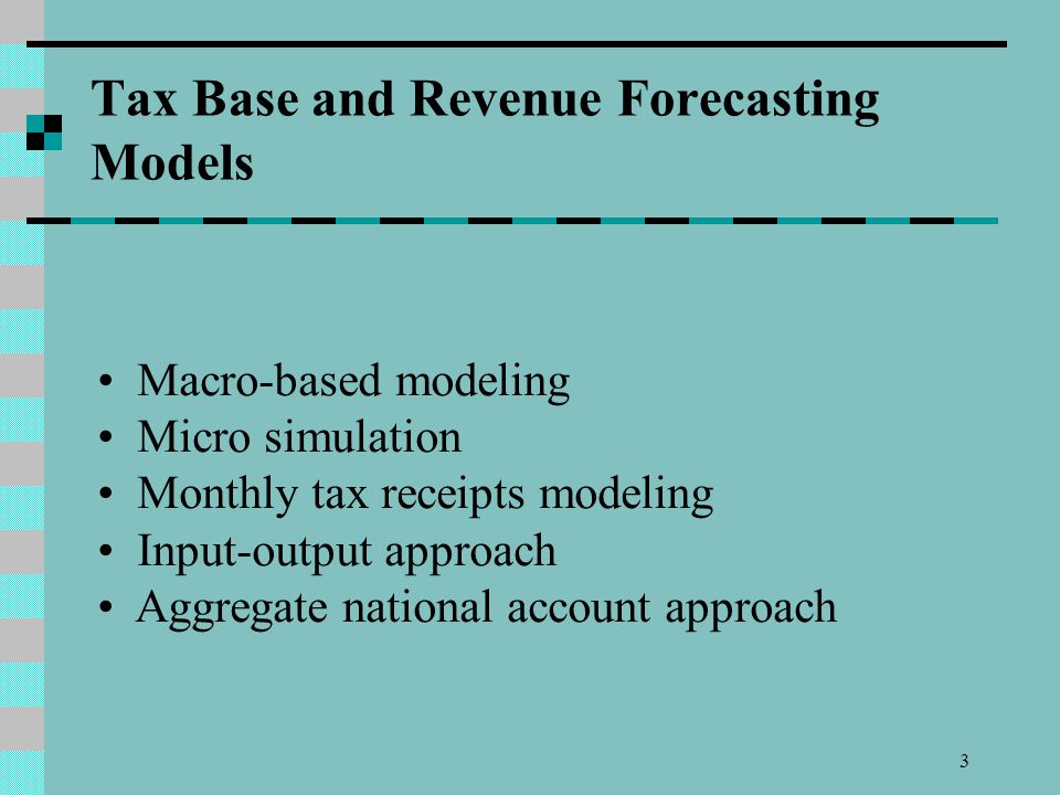 revenue forecasting