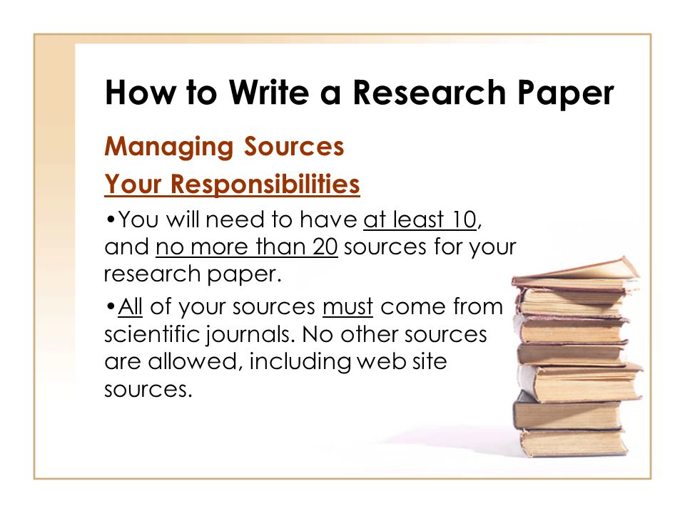 Presenting a thesis paper