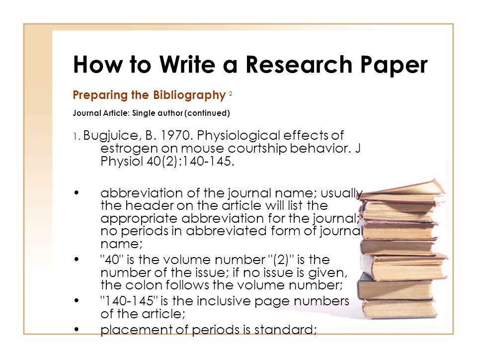 academic research paper guidelines