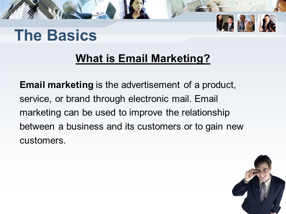 The Basics What is  Marketing.
