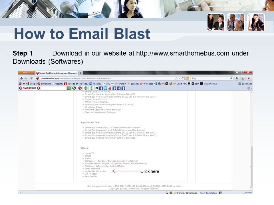 How to  Blast Step 1 Download in our website at   under Downloads (Softwares) Click here