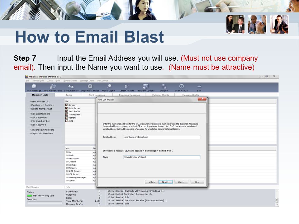 How to  Blast Step 7 Input the  Address you will use.