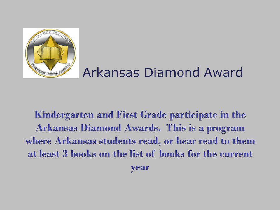 Arkansas Diamond Award