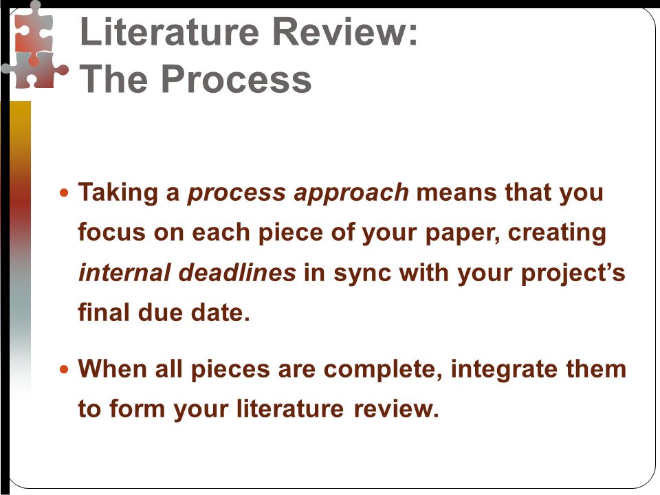 Literature Review Writing Service