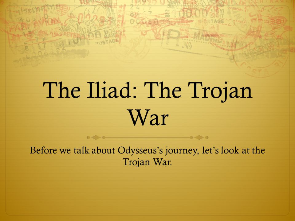 the trojan war essay the trojan war essay