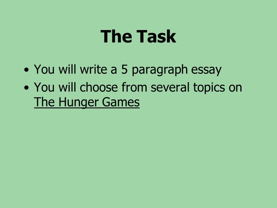 5 paragraph essay assignments Writing assignment #1: hero essay assignment you will be writing a 5-paragraph essay with a guiding thesis about the person you selected. 5 paragraph essay assignments Writing assignment #1: hero essay assignment you will be writing a 5-paragraph essay with a guiding thesis about the person you selected.