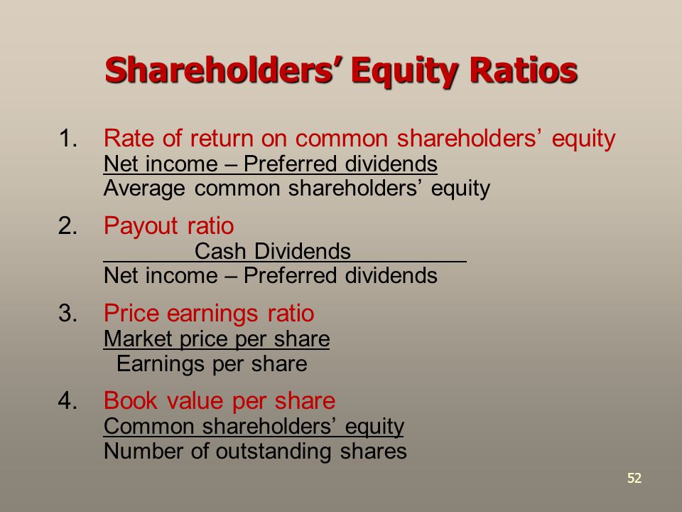 Shareholders Equity Equation Jennarocca Equation For Stockholders Equity Talkchannels 52 Shareholders Prepared By Patricia Zima Ca Mohawk College Of Applied Arts And