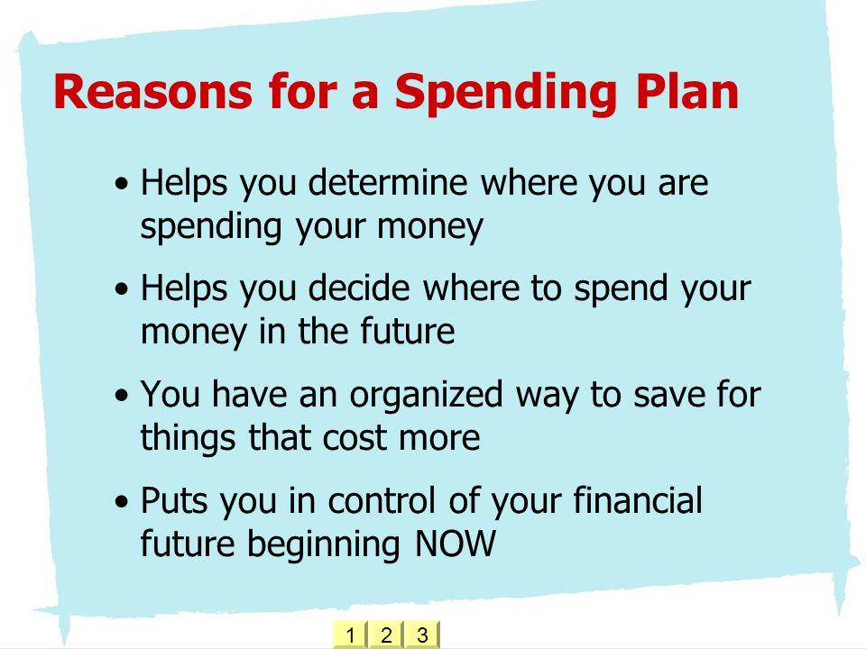 personal budgeting plans