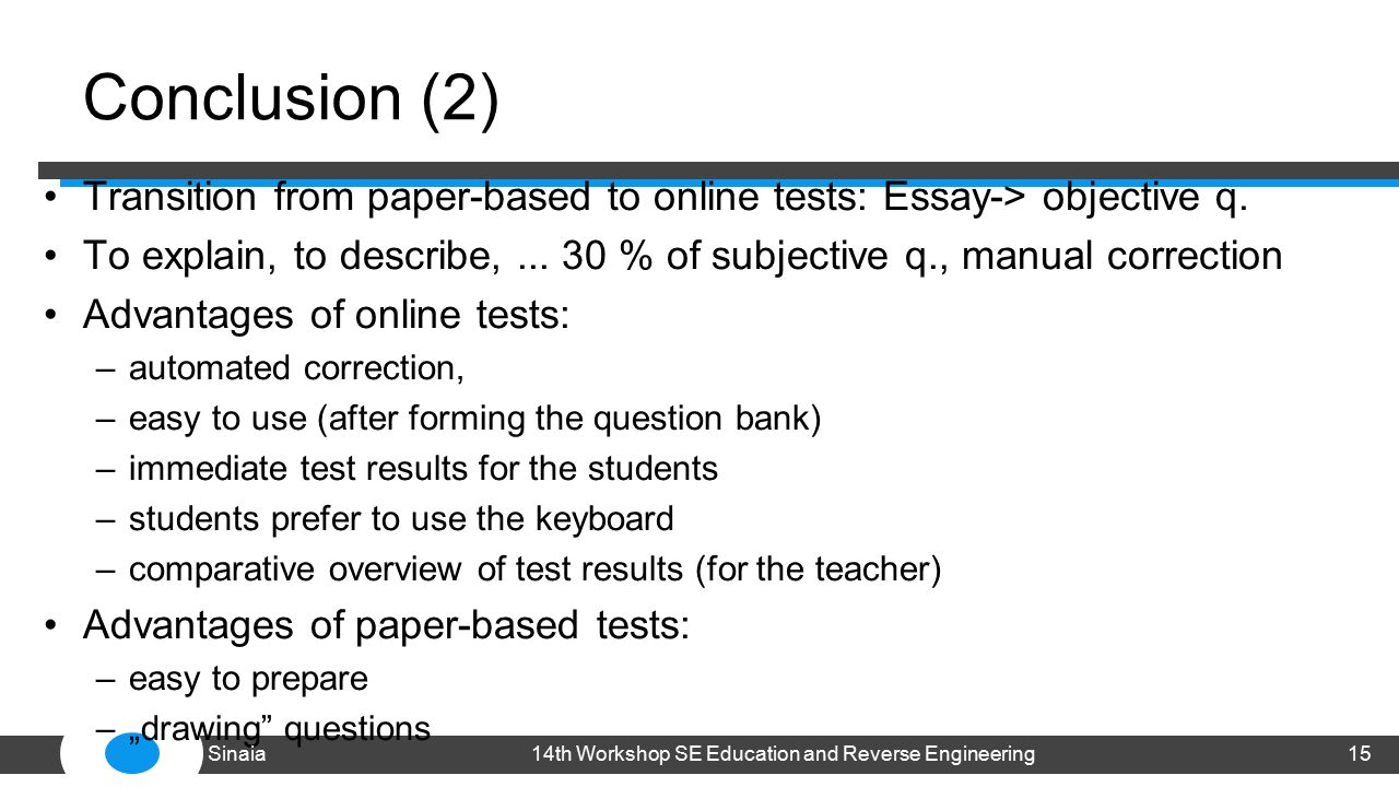 subjective essay