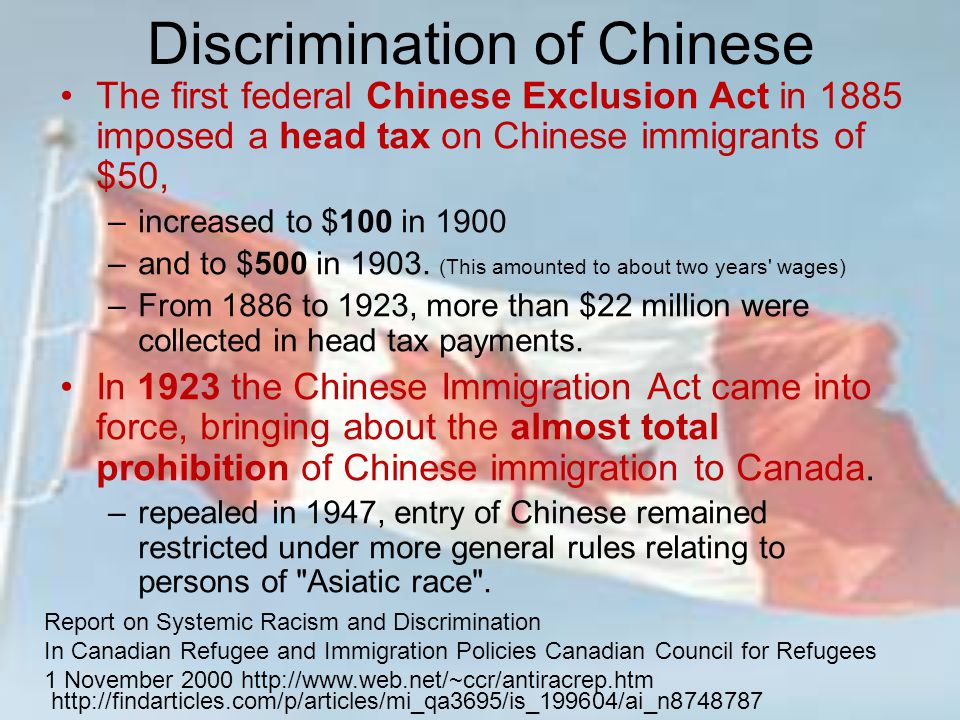 history of discrimination in canada my country was built on the chinese exclusion act flyers