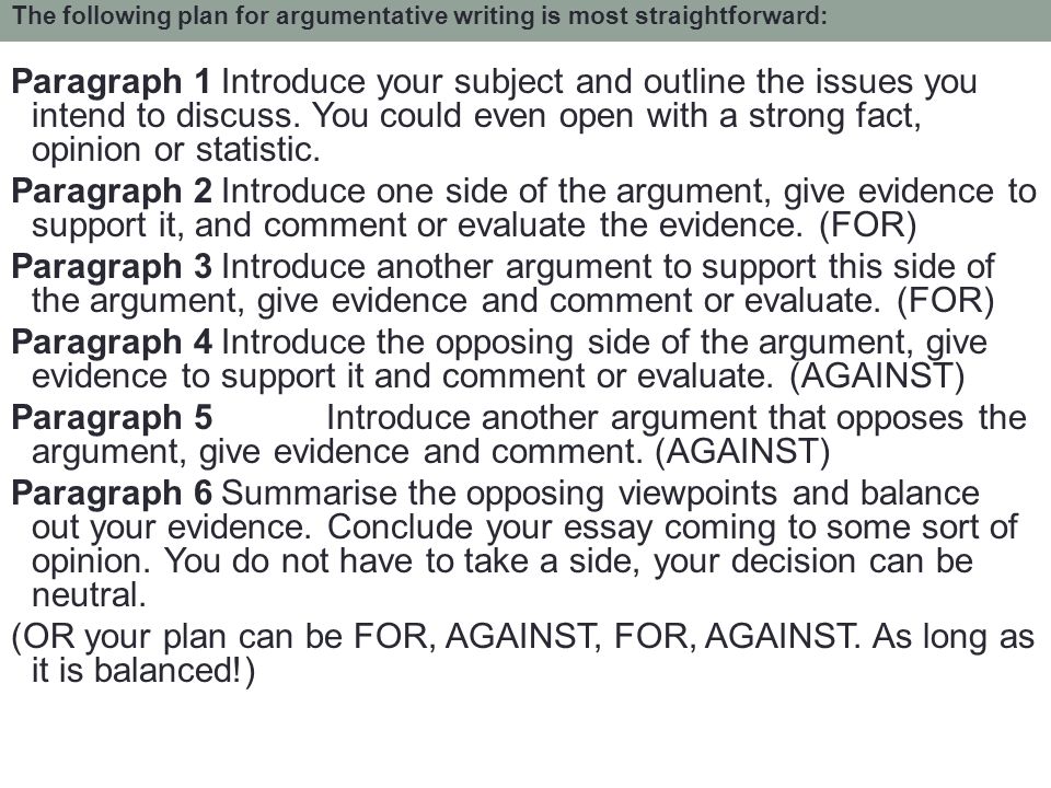 6 paragraph essay format