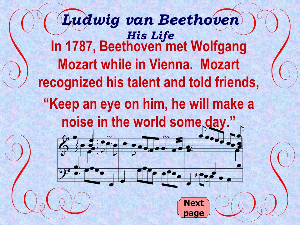 By the time he was twelve, young Beethoven was earning money composing and playing the organ, harpsichord, and viola.