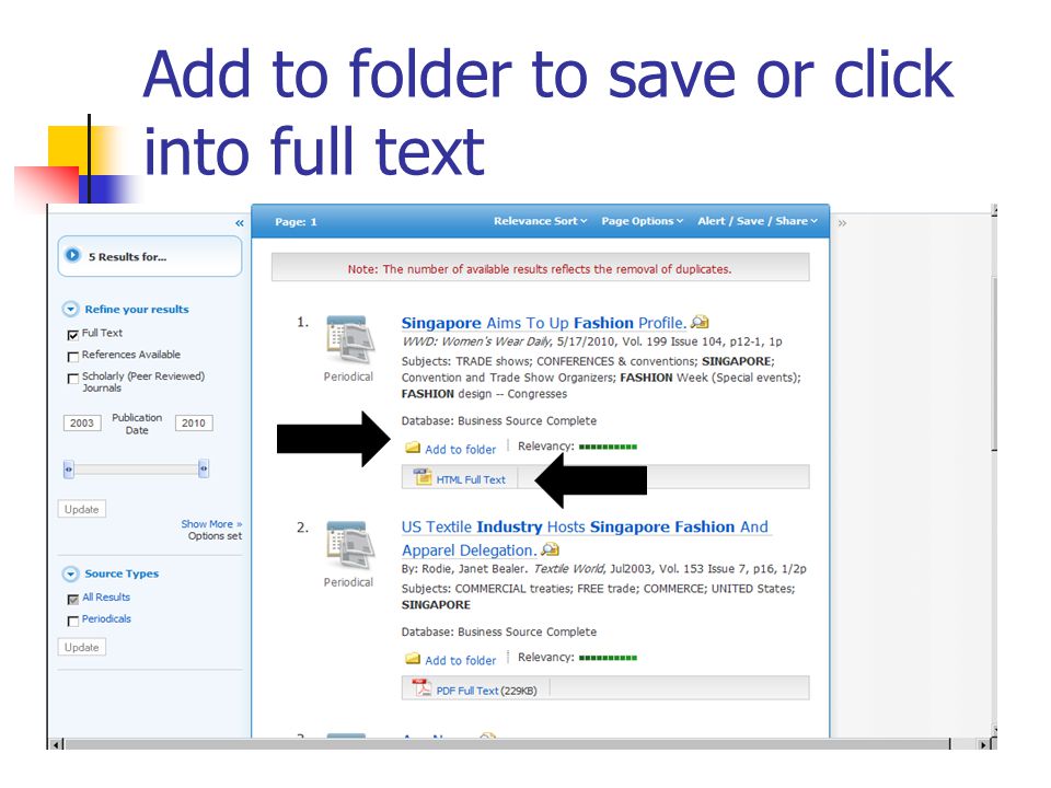Add to folder to save or click into full text