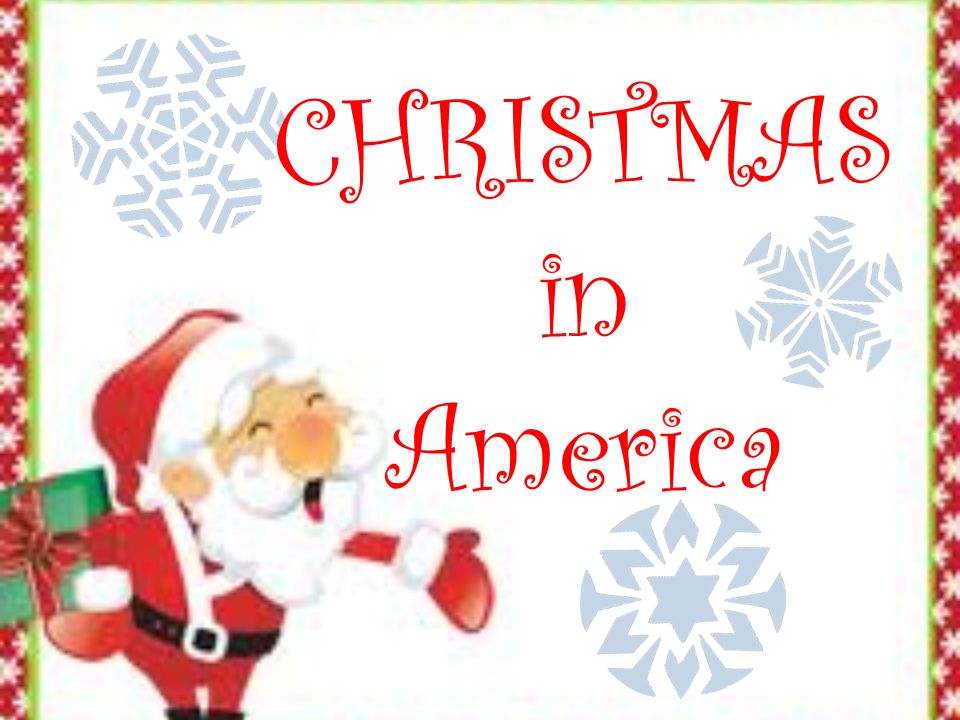CHRISTMAS in America