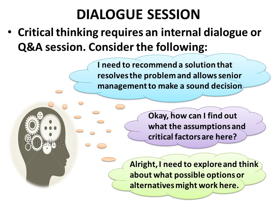 role of critical thinking in problem solving Critical thinking plays a crucial role in evaluating new ideas, selecting the best ones and modifying them if necessary critical thinking is crucial for self-reflection in order to live a meaningful life and to structure our lives accordingly, we need to justify and reflect on our values and decisions critical thinking provides the tools for this process of self. role of critical thinking in problem solving Critical thinking plays a crucial role in evaluating new ideas, selecting the best ones and modifying them if necessary critical thinking is crucial for self-reflection in order to live a meaningful life and to structure our lives accordingly, we need to justify and reflect on our values and decisions critical thinking provides the tools for this process of self.