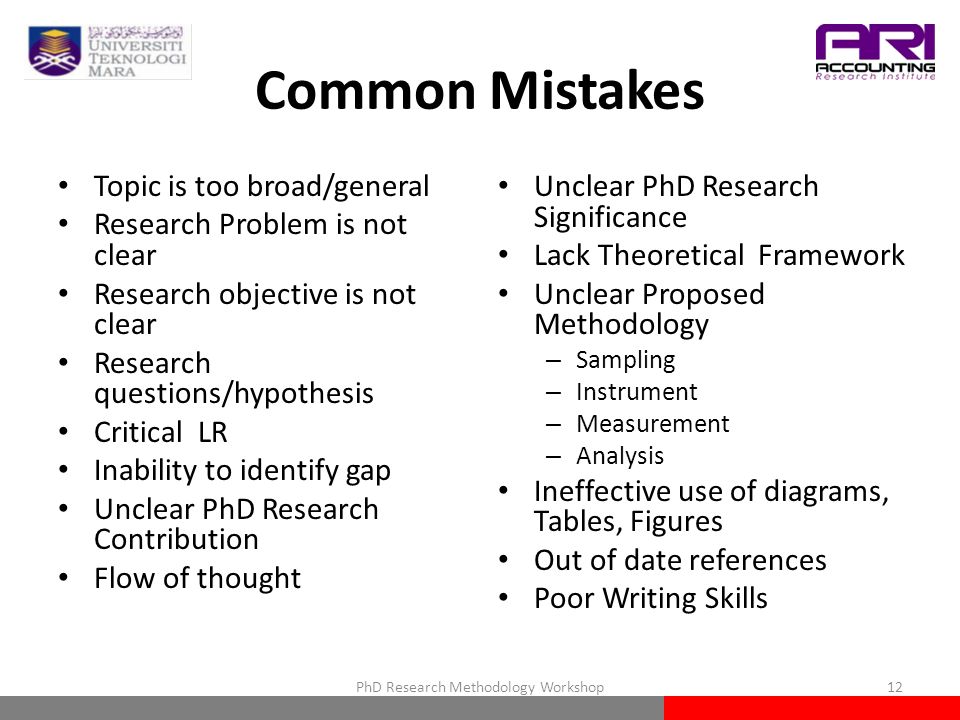 Research Proposal For Phd Application