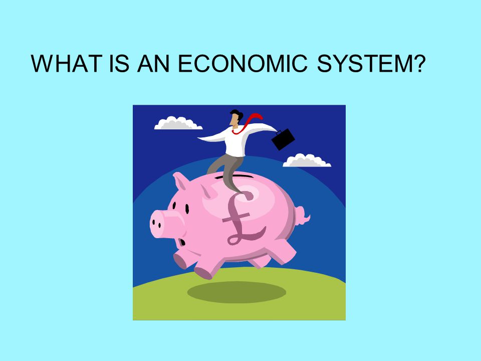 WHAT IS AN ECONOMIC SYSTEM
