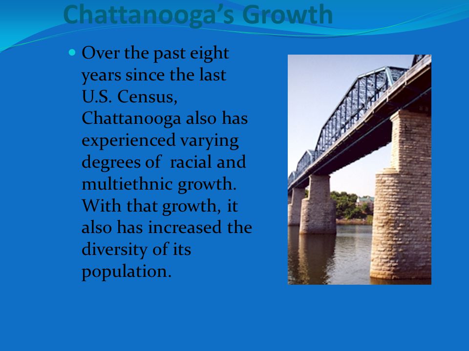Chattanooga’s Growth Over the past eight years since the last U.S.
