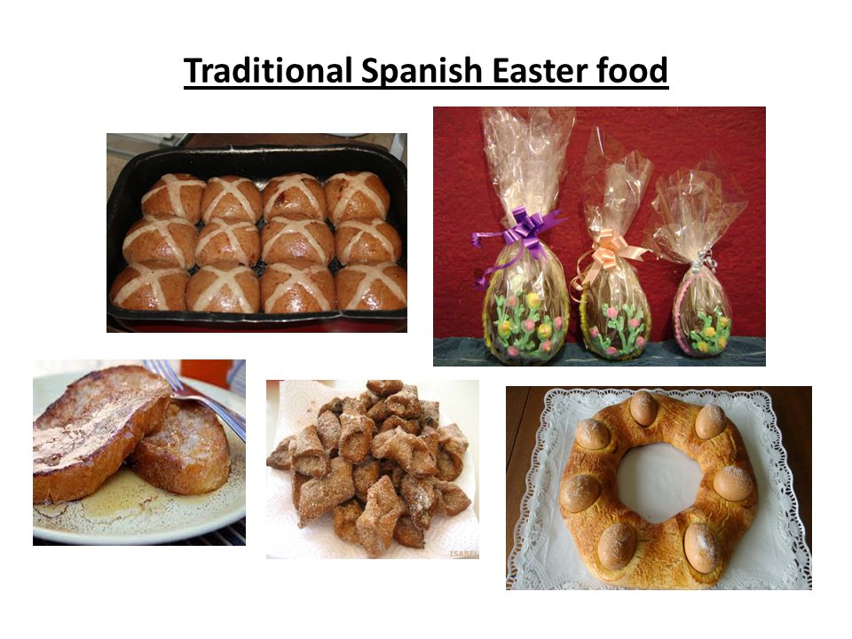 Traditional Spanish Easter food