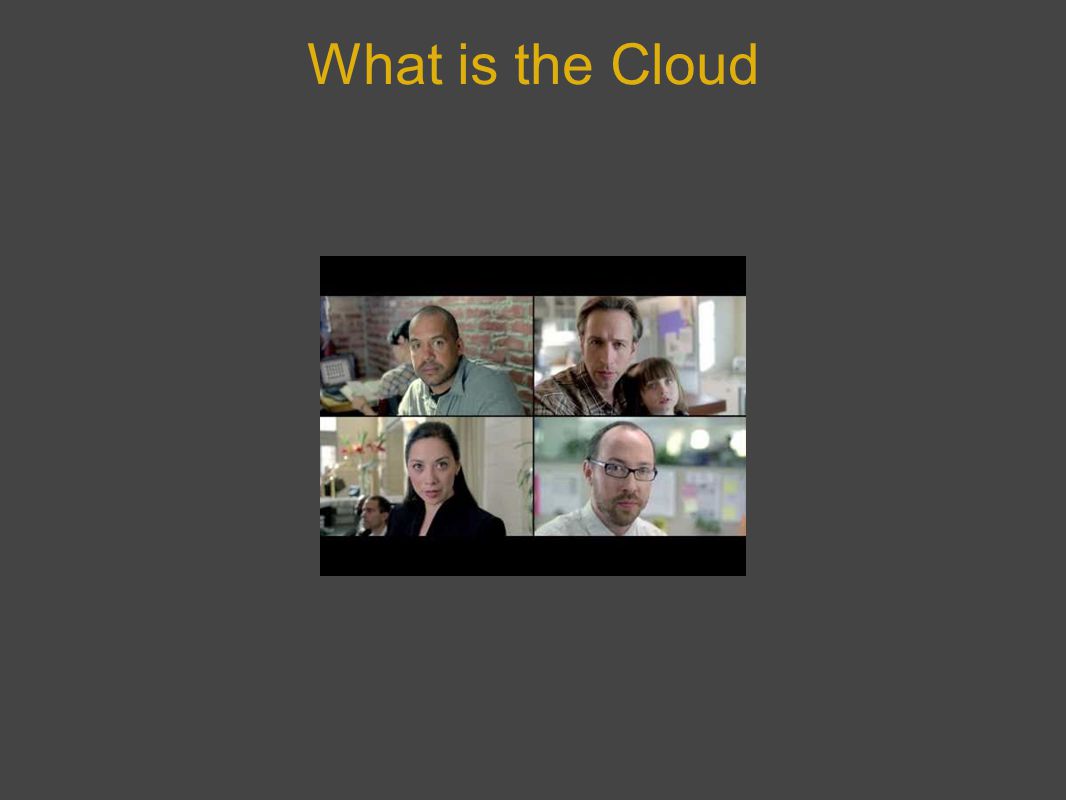 What is the Cloud