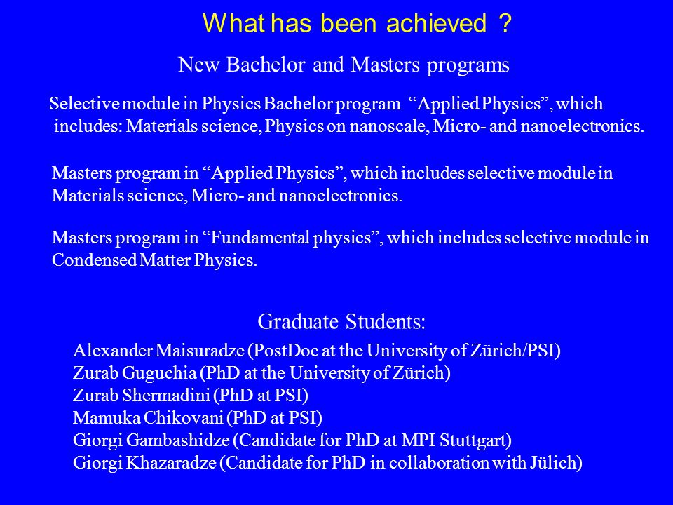 Physics Graduate Programs In Germany