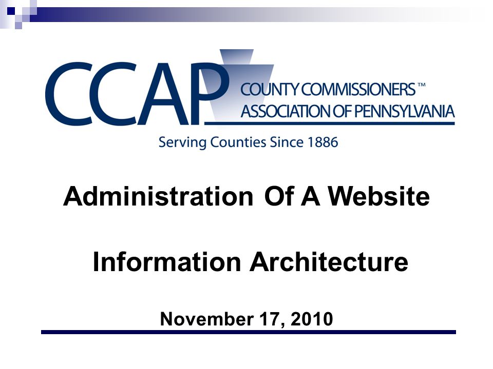 information architecture