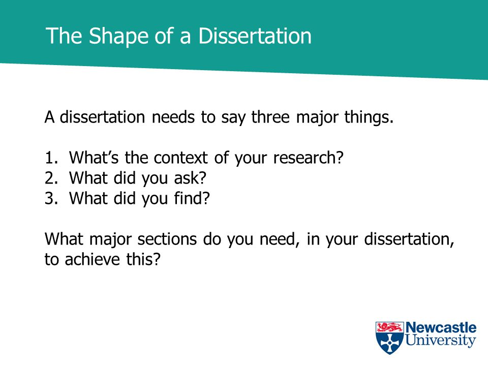 Dissertation Discussion