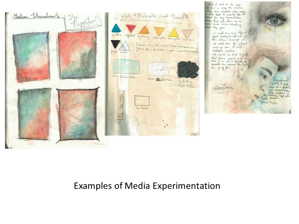 Examples of Media Experimentation