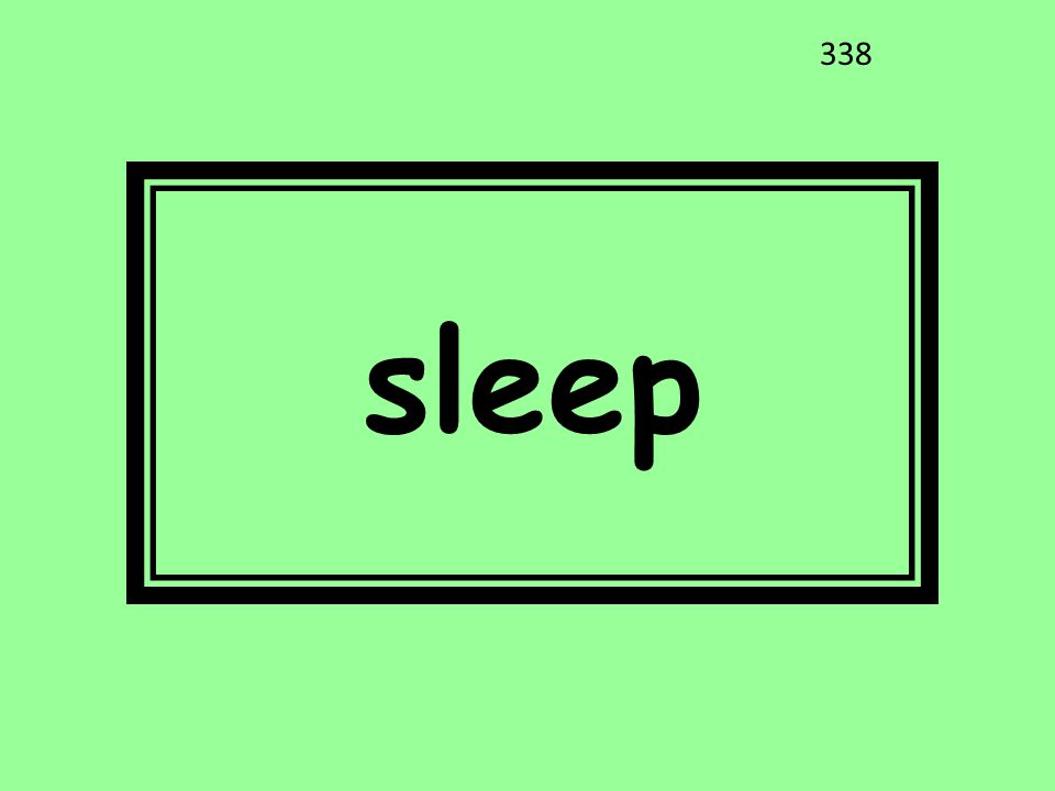 sleep 338