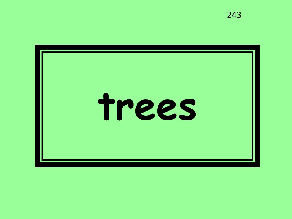 trees 243