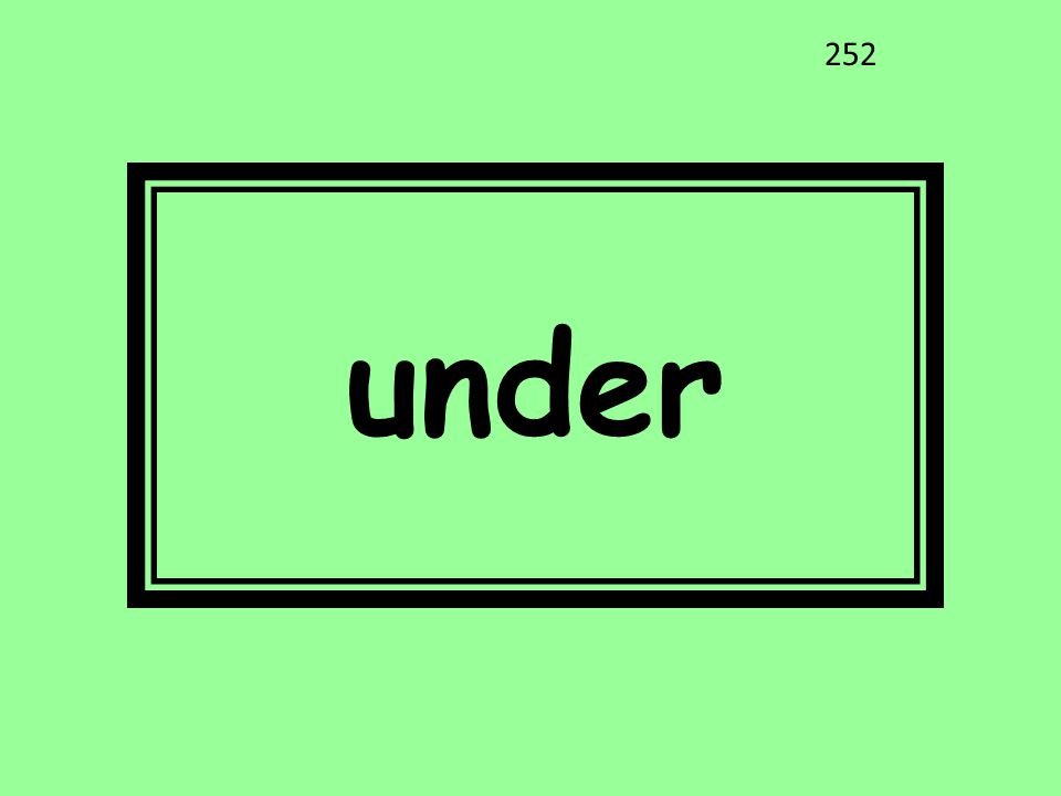 under 252