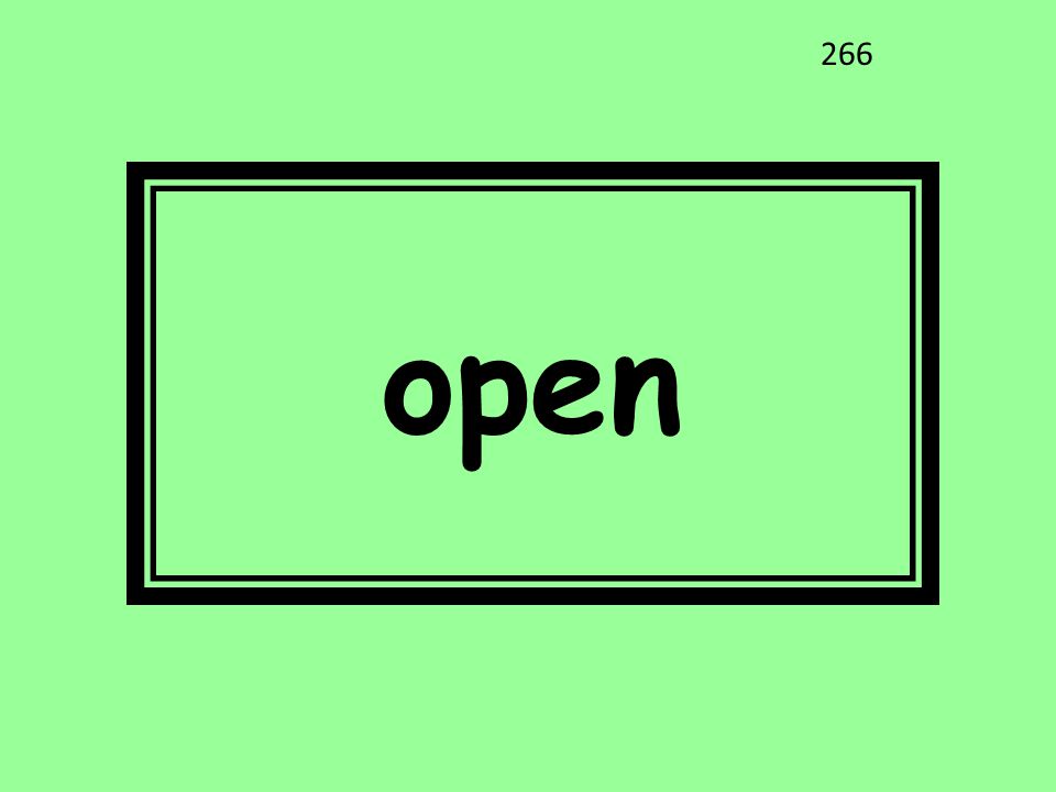 open 266