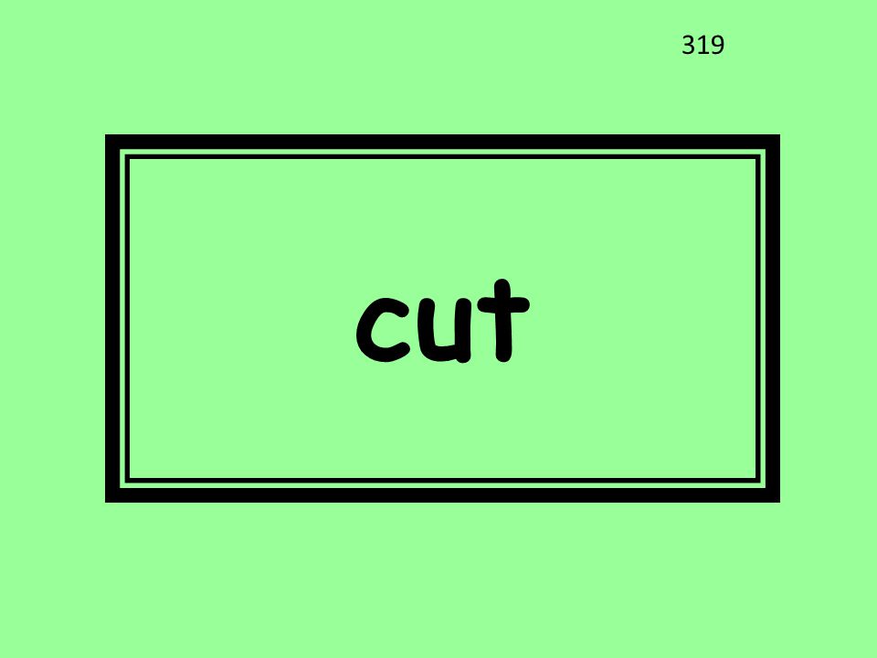 cut 319