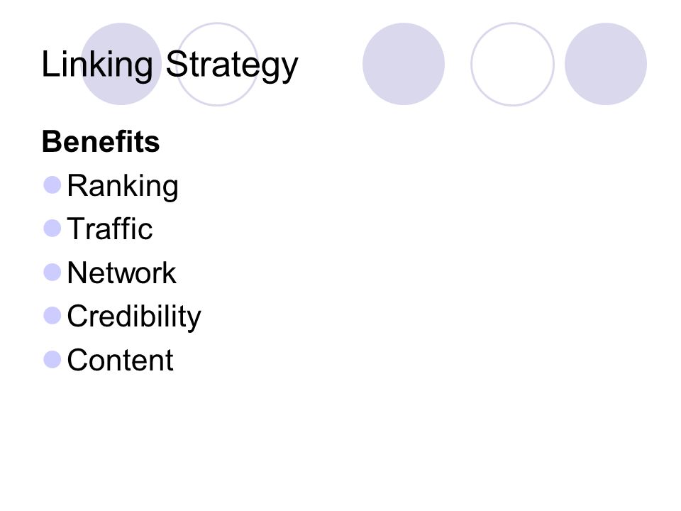 Linking Strategy Benefits Ranking Traffic Network Credibility Content