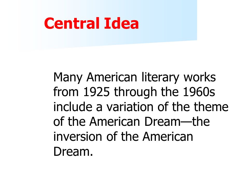 the declination of the american dream essay the declination of the american dream essay