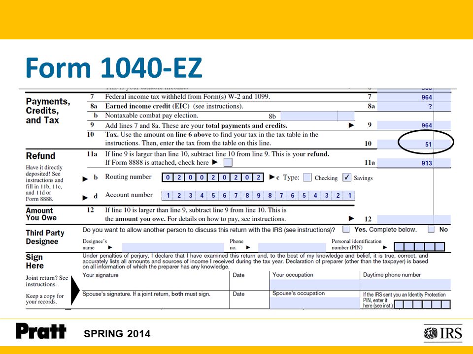 How do you find the current IRS 1040 tax table?