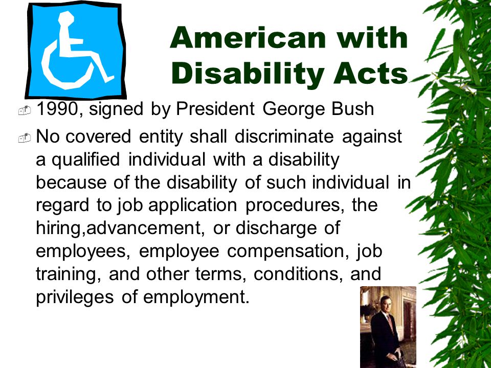 the americans with disability act the americans with disability act