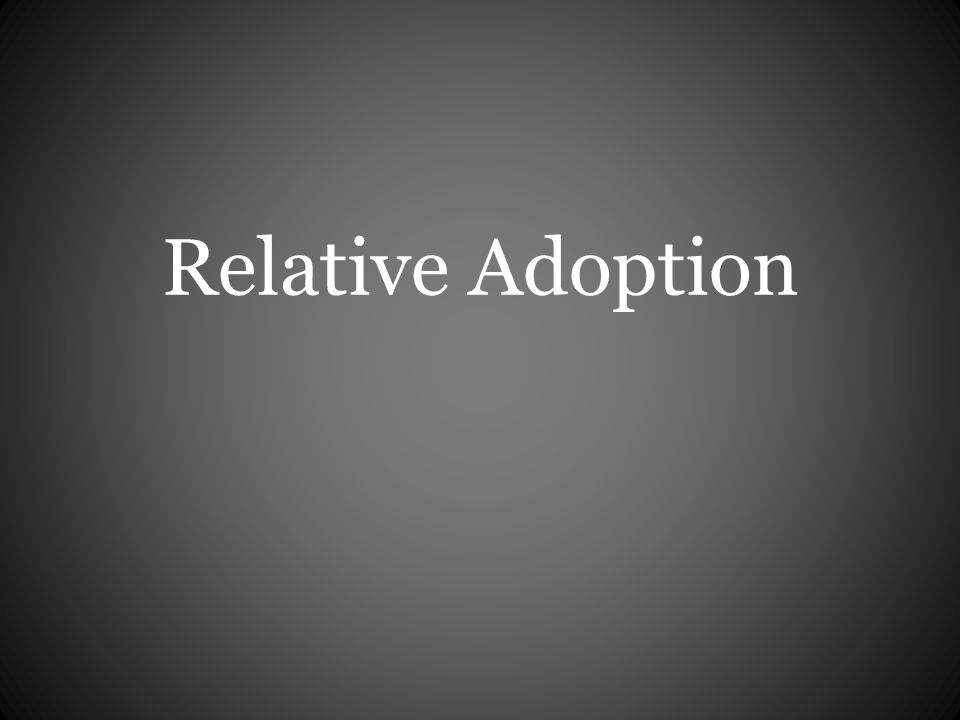 Relative Adoption