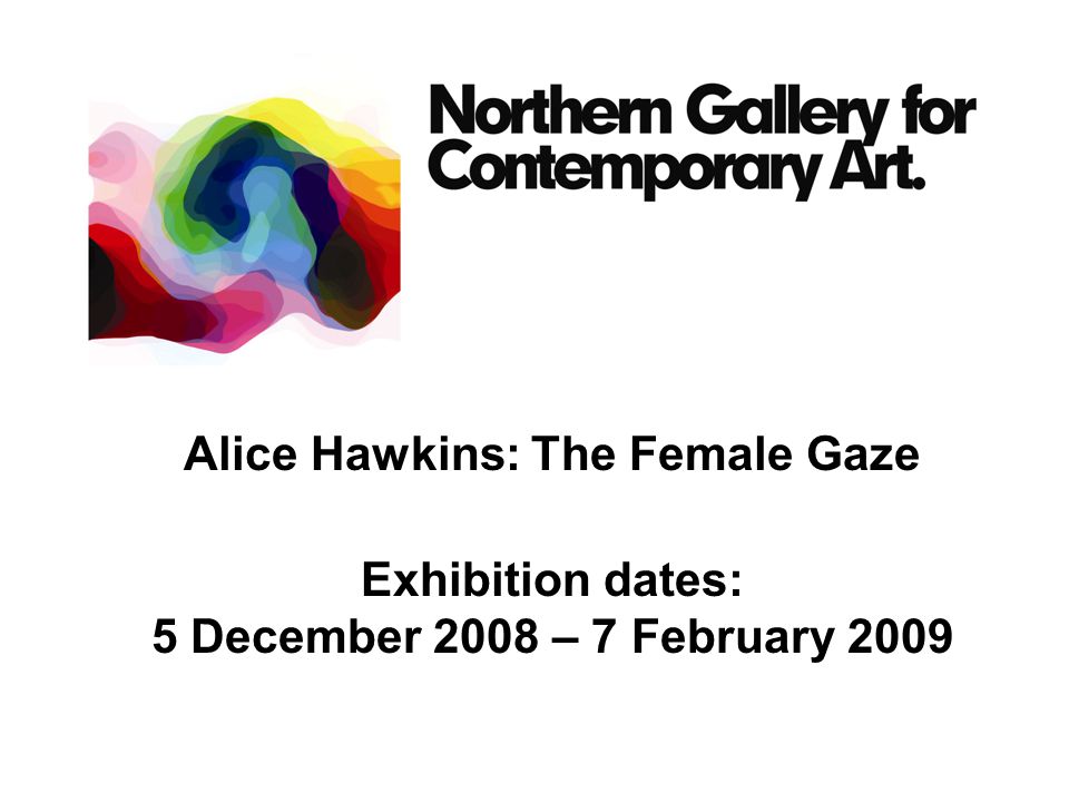 Alice Hawkins: The Female Gaze Exhibition dates: 5 December 2008 – 7 February 2009
