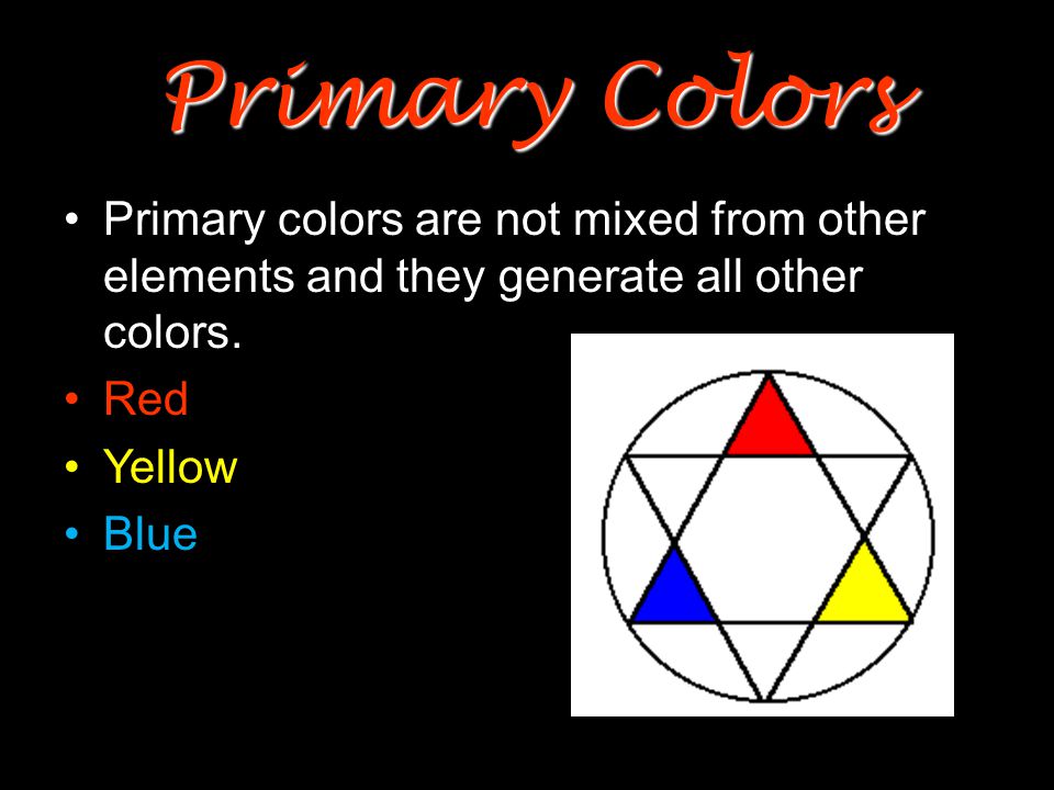 The color wheel fits together like a puzzle - each color in a specific place.