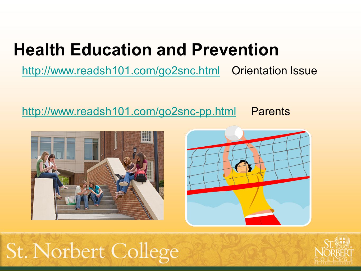 Health Education and Prevention   Orientation Issue   Parents