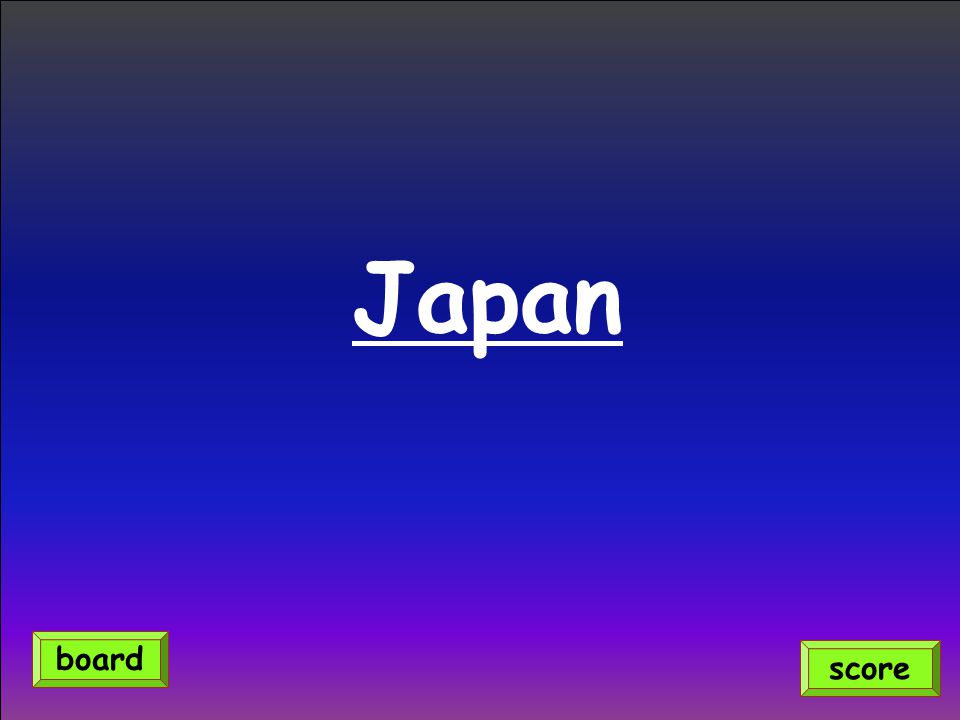 Japan score board
